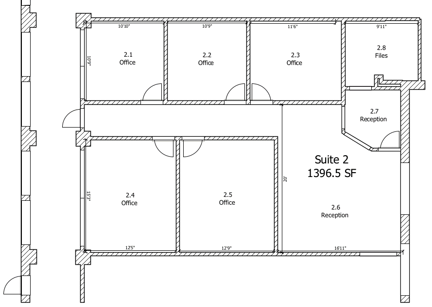Office space for lease in downtown mankato