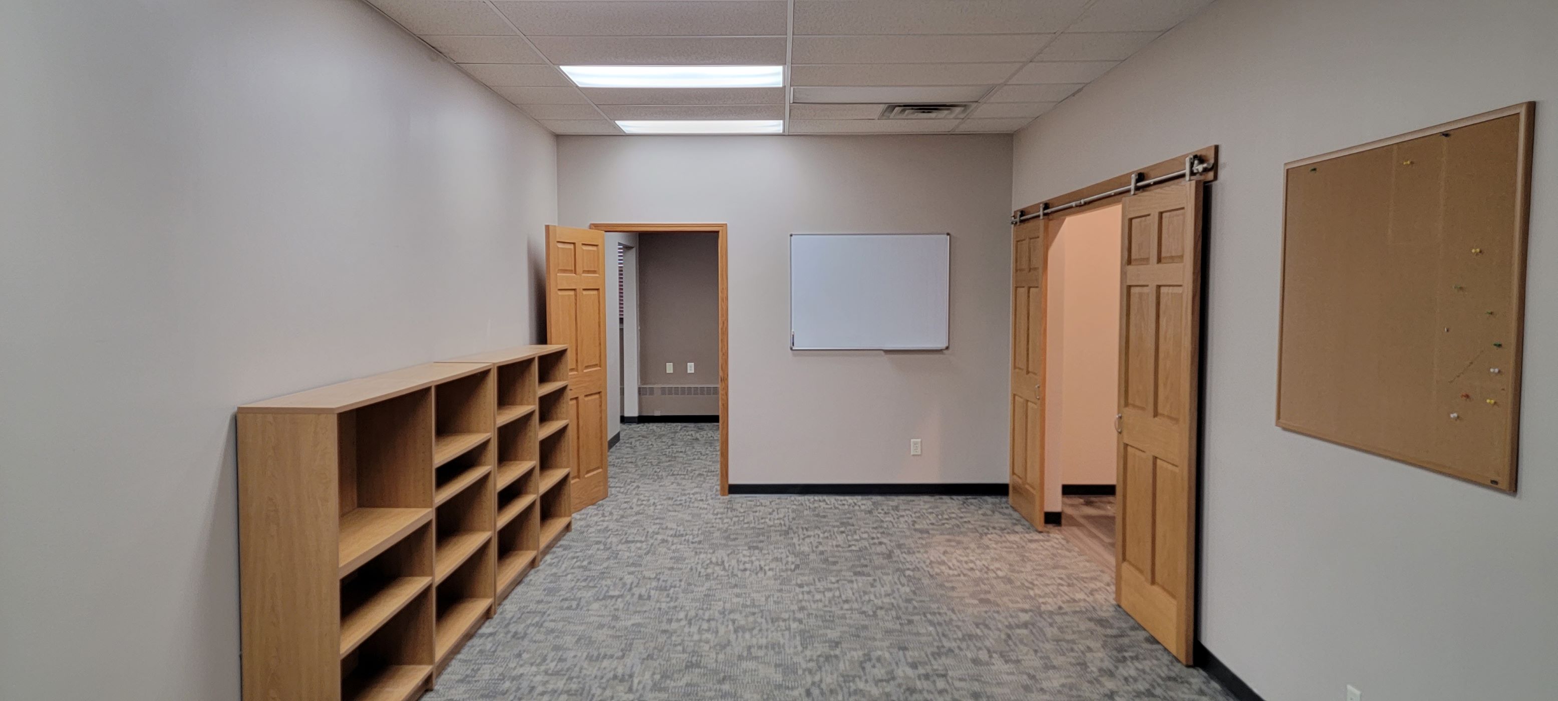 Entrance to Suite 1B into reception and conference area