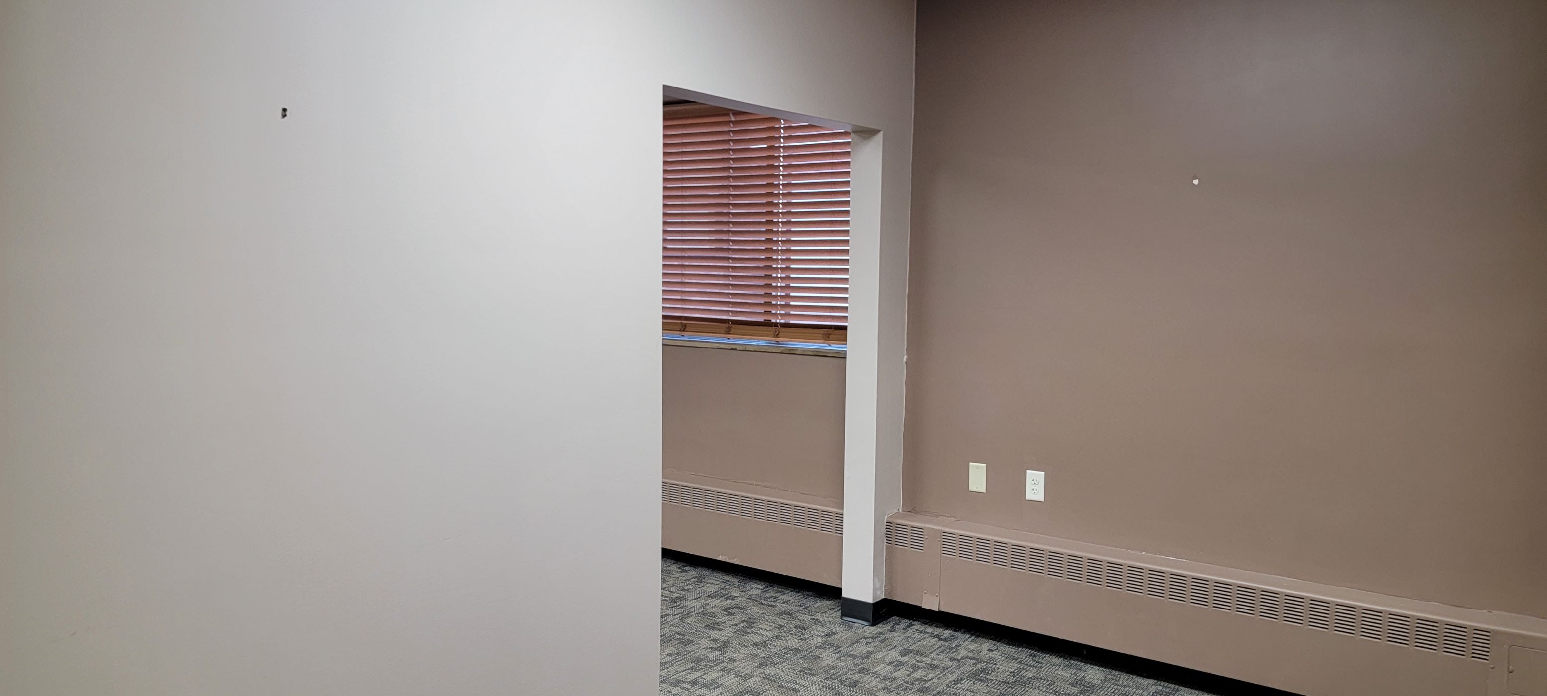 Hall and File Storage or optional doorway into Suite 2